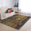 anaheim ducks rug living room carpet regtangle carpet floor decor home decor ver 3