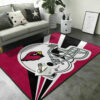 arizona cardinals rug bathroom rug floor rug regtangle carpet home decor ver 40