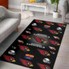 arizona cardinals rugs living room rug floor rug regtangle carpet home decor ver 66
