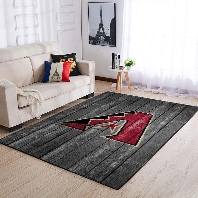 Arizona Diamondbacks Rug MLB Area Rug Dining Room Rug Indoor Rug Rectangle Carpet