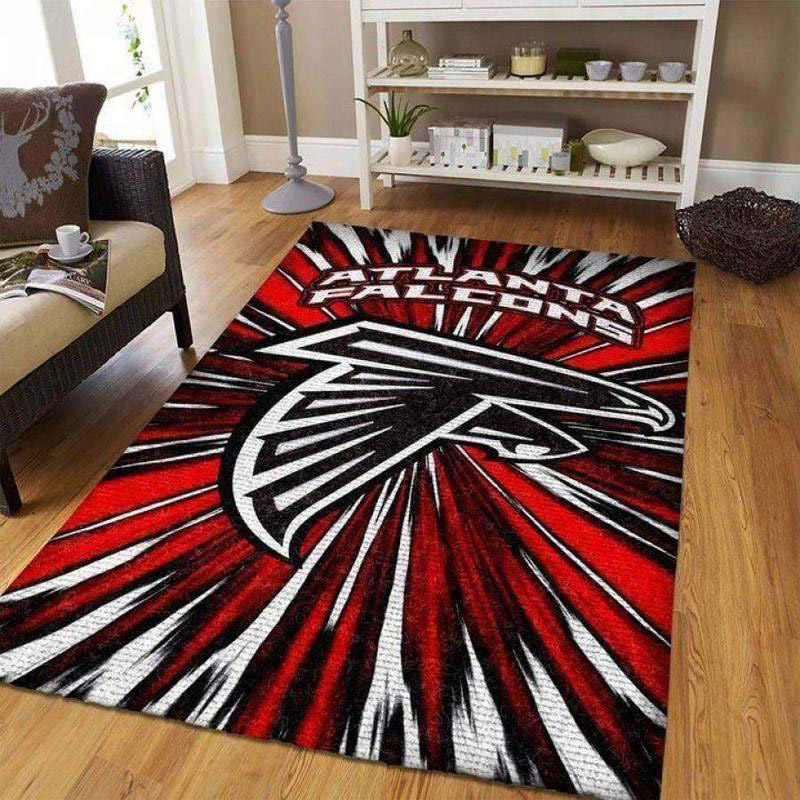 Atlanta Falcon Rug NFL Area Rug Kitchen Rug Indoor Rugs Rectangle Carpet
