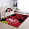 atlanta hawks rug living room carpet regtangle carpet floor decor home decor ver 23