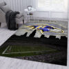 baltimore ravens area rug living room rug floor rug regtangle carpet home decor ver 154
