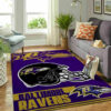 Baltimore Ravens Rug NFL Area Rug Bedroom Rug Indoor Rug Rectangle Carpet 3 baltimore ravens rug bathroom rug floor rug regtangle carpet home decor ver 198