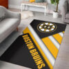 boston bruins rug living room carpet regtangle carpet floor decor home decor ver 37