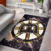 boston bruins rug living room carpet regtangle carpet floor decor home decor ver 43