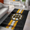 boston bruins rug living room carpet regtangle carpet floor decor home decor ver 48