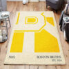 boston bruins rug living room carpet regtangle carpet floor decor home decor ver 51