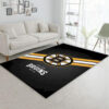 boston bruins rug living room carpet regtangle carpet floor decor home decor ver 52