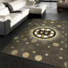 Boston Bruins Rug NHL Area Rug Living Room Rug Indoor Indoor Rugs Rectangle Carpet 4 boston bruins rug living room carpet regtangle carpet floor decor home decor ver 53