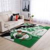 Boston Celtics Area Rug NBA Area Rug Bedroom Area Rug Indoor Rugs Rectangle Carpet 4 boston celtics rug living room carpet regtangle carpet floor decor home decor ver 63
