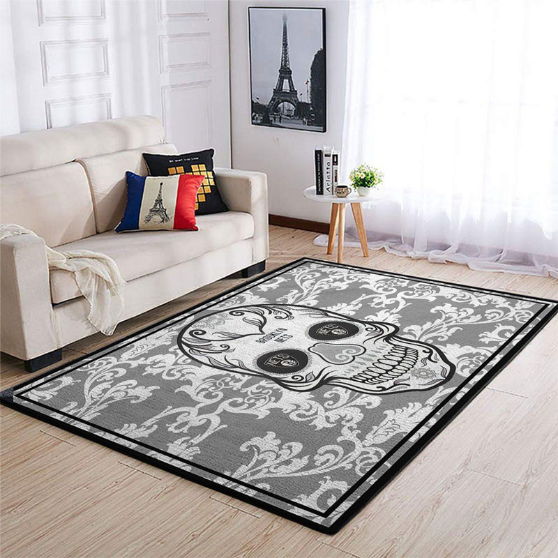 Brooklyn Nets Area Rug NBA Area Rug Dining Room Rug Indoor Rug Rectangle Carpet