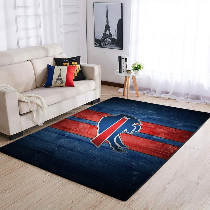 Buffalo Bills Rug NFL Area Rug Living Room Area Rug Indoor Rug Rectangle Carpet