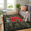 calgary flames rug living room carpet regtangle carpet floor decor home decor ver 71