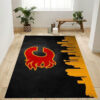 calgary flames rug living room carpet regtangle carpet floor decor home decor ver 73