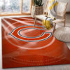 chicago bears area rug bath rug floor rug regtangle carpet home decor ver 364