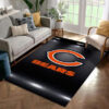 Chicago Bears Rug NFL Area Rug Dining Room Rug Indoor Indoor Rug Rectangle Carpet 4 chicago bears carpet bath rug floor rug regtangle carpet home decor ver 374