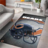 Chicago Bears Area Rug NFL Area Rug Dining Room Rug Indoor Indoor Rug Rectangle Carpet 3 chicago bears rugs carpet bath rug floor rug regtangle carpet home decor ver 406