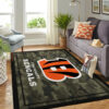 Cincinnati Bengals Area Rug NFL Area Rug Kitchen Rug Indoor Indoor Rugs Rectangle Carpet 3 cincinnati bengals carpet bathroom rug floor rug regtangle carpet home decor ver 431