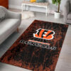 cincinnati bengals rug living room rug floor rug regtangle carpet home decor ver 454