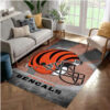 cincinnati bengals rugs bathroom rug floor rug regtangle carpet home decor ver 466