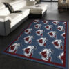 colorado avalanche rug living room carpet regtangle carpet floor decor home decor ver 106