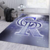 Colorado Rockies Area Rug MLB Area Rug Bathroom Rugs Indoor Rug Rectangle Carpet 3 colorado rockies rug living room carpet regtangle carpet floor decor home decor ver 96