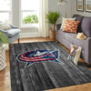 columbus blue jackets rug living room carpet regtangle carpet floor decor home decor ver 116