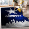 dallas cowboys area rug bath rug floor rug regtangle carpet home decor ver 482