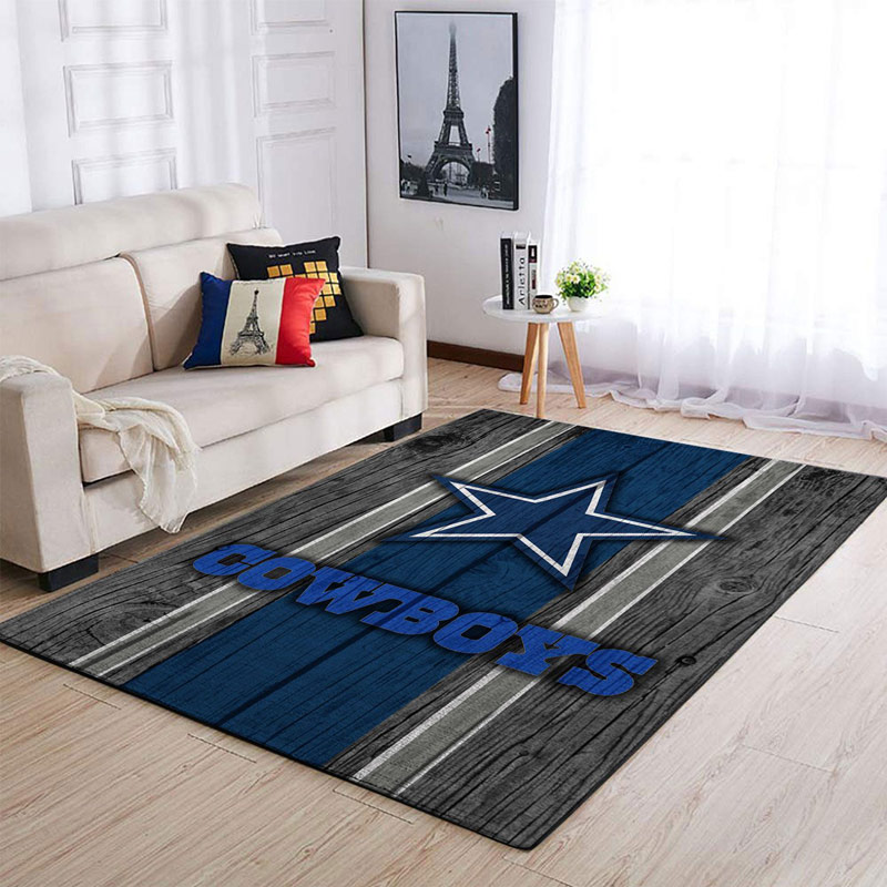Dallas Cowboys Rug NFL Area Rug Bathroom Rugs Indoor Rugs Rectangle Carpet