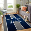 dallas cowboys rug bath rug floor rug regtangle carpet home decor ver 518