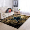 dallas cowboys rug bath rug floor rug regtangle carpet home decor ver 520