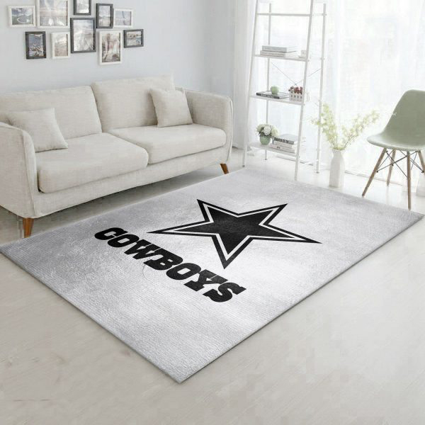 Dallas Cowboys Rug NFL Area Rug Living Room Rug Indoor Rugs Rectangle Carpet