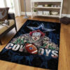 Dallas Cowboys Area Rug NFL Area Rug Bedroom Area Rug Indoor Rug Rectangle Carpet 4 dallas cowboys rugs bath rug floor rug regtangle carpet home decor ver 536