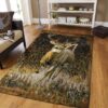 deer 15 rug living room rug