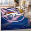 denver broncos area rug bathroom rug floor rug regtangle carpet home decor ver 554