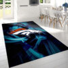 denver broncos area rug bathroom rug floor rug regtangle carpet home decor ver 555