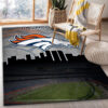 denver broncos carpet bathroom rug floor rug regtangle carpet home decor ver 576