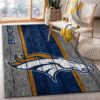 denver broncos carpet living room rug floor rug regtangle carpet home decor ver 582