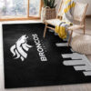 denver broncos carpet living room rug floor rug regtangle carpet home decor ver 585