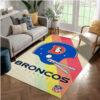 Denver Broncos Area Rug NFL Area Rug Dining Room Rugs Indoor Rug Rectangle Carpet 4 denver broncos rug living room rug floor rug regtangle carpet home decor ver 617