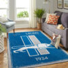 detroit lions area rug bath rug floor rug regtangle carpet home decor ver 637