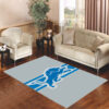 detroit lions area rug living room rug floor rug regtangle carpet home decor ver 639