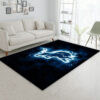 detroit lions area rug living room rug floor rug regtangle carpet home decor ver 642
