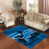 detroit lions rug bath rug floor rug regtangle carpet home decor ver 657