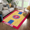 detroit pistons rug living room carpet regtangle carpet floor decor home decor ver 289