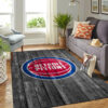 Detroit Pistons Area Rug NBA Area Rug Bathroom Rug Indoor Rug Rectangle Carpet 4 detroit pistons rug living room carpet regtangle carpet floor decor home decor ver 291