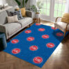 detroit pistons rug living room carpet regtangle carpet floor decor home decor ver 298