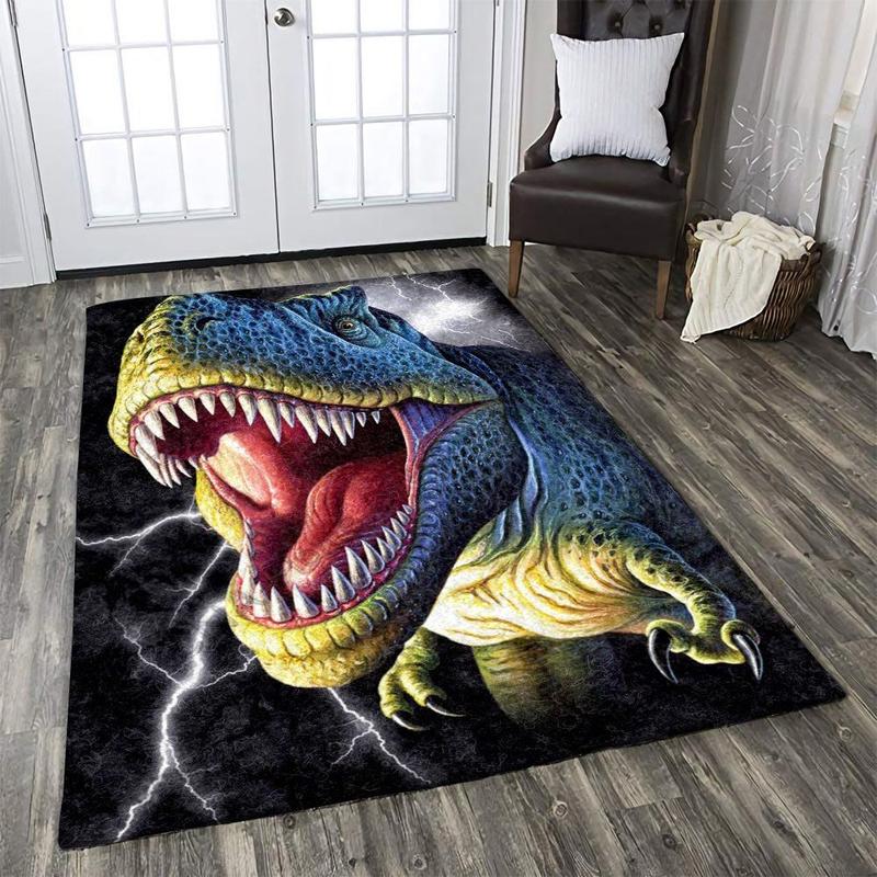Dinosaur 2 Area Rug Living Room Rug