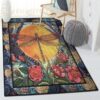dragonfly indoor outdoor rugs gearsly dragonfly rug